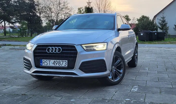 audi q3 podkarpackie Audi Q3 cena 92100 przebieg: 21250, rok produkcji 2017 z Łask